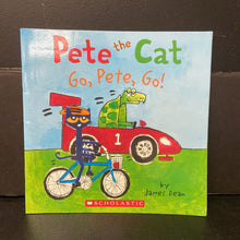 Load image into Gallery viewer, Go, Pete, Go! (Pete the Cat) (James Dean) -character paperback
