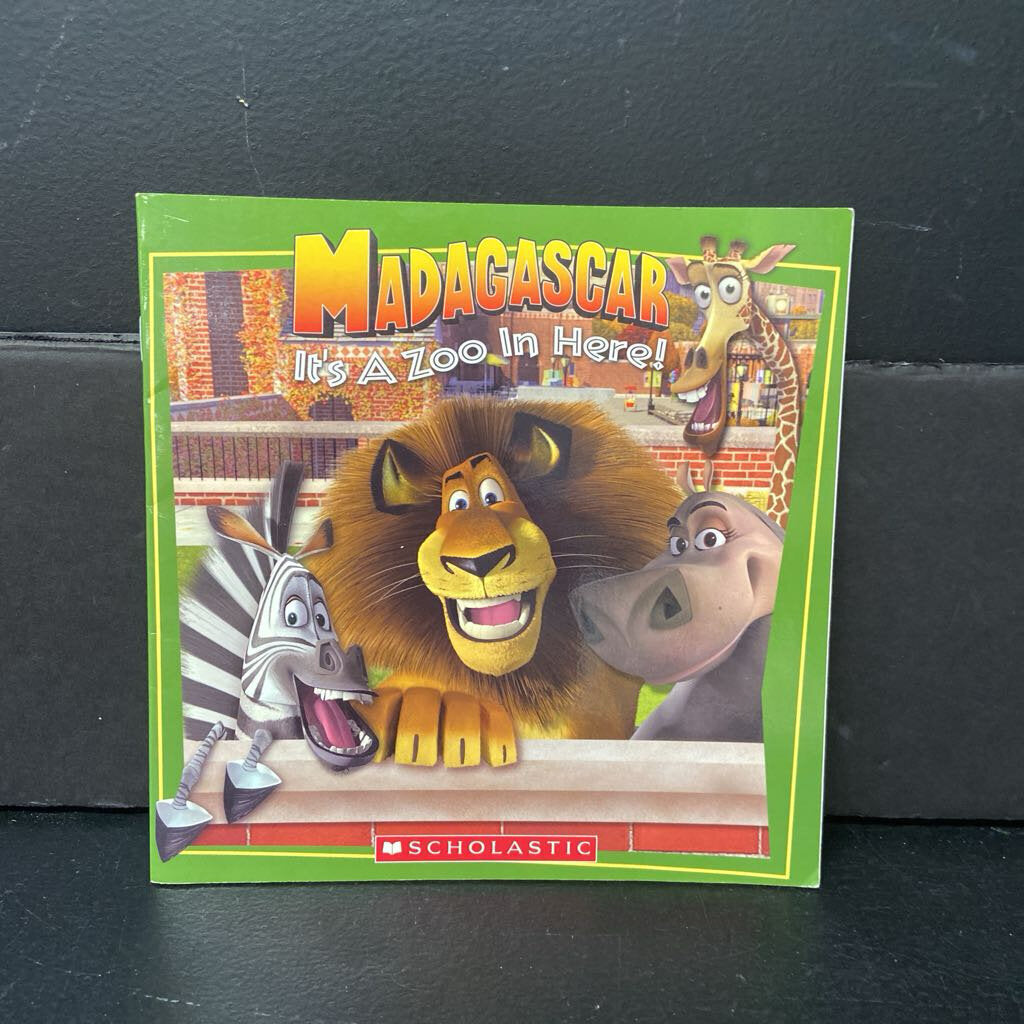 It's a Zoo In Here! (Madagascar) (Michael Anthony Steele) -character paperback