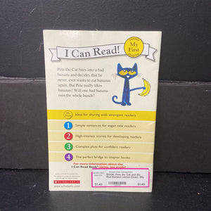 Pete the Cat and the Bad Banana (James Dean) (My First I Can Read) -character reader paperback