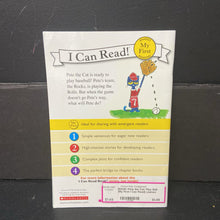 Load image into Gallery viewer, Pete the Cat: Play Ball (My First I Can Read) (James Dean) -character reader paperback
