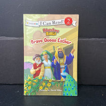 Load image into Gallery viewer, Brave Queen Esther (Adventure Bible) (I Can Read Level 2) -religion reader paperback
