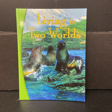 Load image into Gallery viewer, Living in Two Worlds (Pearson) -educational reader paperback
