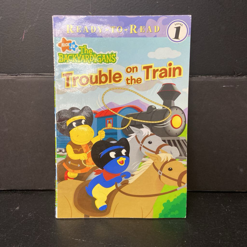 Backyardigans Mario Train Trouble on the Train! (The Backyardigans) (Ready to Read Level 1) -cha ...