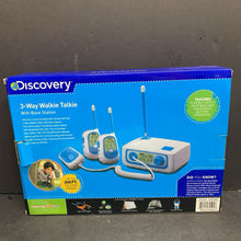 Load image into Gallery viewer, 3 Way Walkie Talkie w/ Base Station
