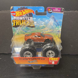 '18 Chevy Camaro SS Monster Truck w/Crushable Car (NEW)