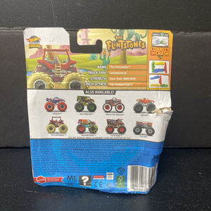 The Flintstones Flintmobile Monster Truck w/Crushable Car (NEW)