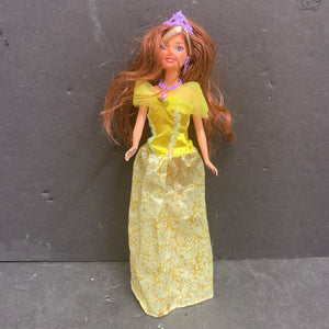 Doll in Princess Dress & Heels