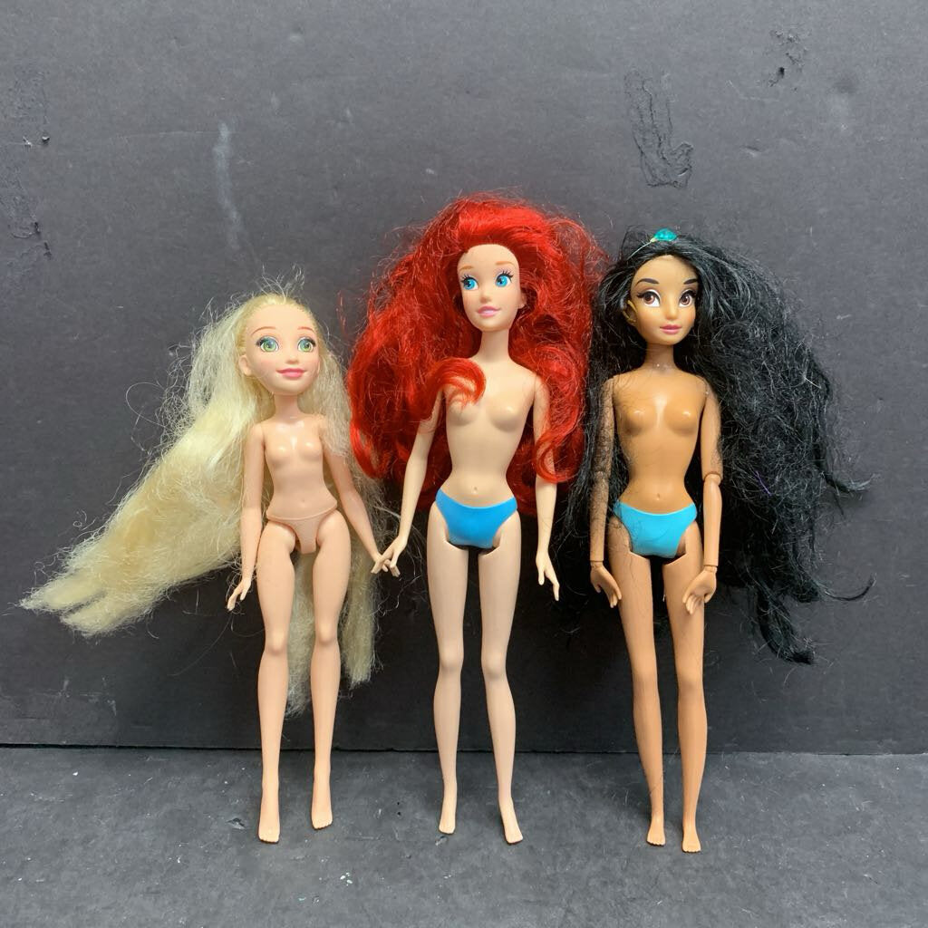 3pk Princess Dolls