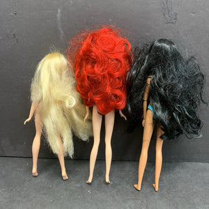 3pk Princess Dolls