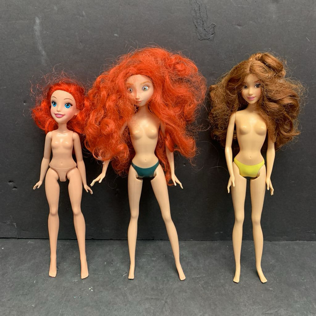 3pk Princess Dolls