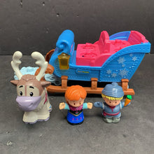 Load image into Gallery viewer, Disney Frozen Kristoff&#39;s Sleigh w/Figures Battery Operated
