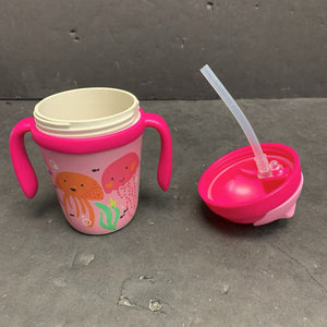 Jellyfish Bamboo Fiber Sippy Cup