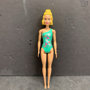 Doll in Painted on Swimsuit