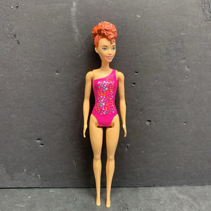 Doll in Painted on Swimsuit