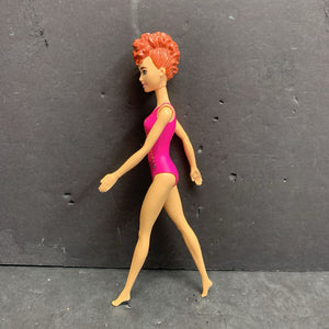 Doll in Painted on Swimsuit