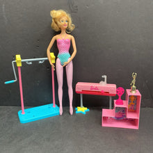 Load image into Gallery viewer, I Can Be Gymnastics Teacher Doll &amp; Accessories Set
