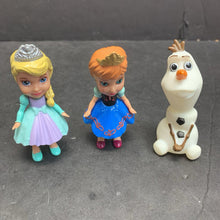Load image into Gallery viewer, Anna, Elsa, &amp; Olaf Doll Set
