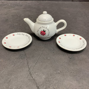 Ladybug Porcelain Tea Set