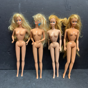 4pk Twist 'n Turn Dolls 1966 Vintage Collectible