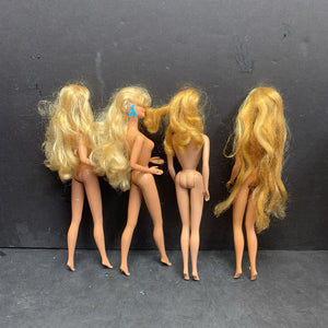 4pk Twist 'n Turn Dolls 1966 Vintage Collectible