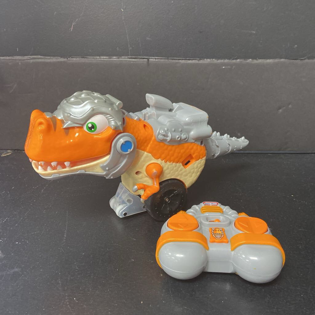 Remote Control T-Rex Strike Dinosaur Battery Operated