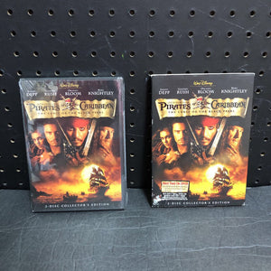 Pirates of the Caribbean The Curse of the Black Pearl 2-Disc Collector's Edition-Movie (NEW)