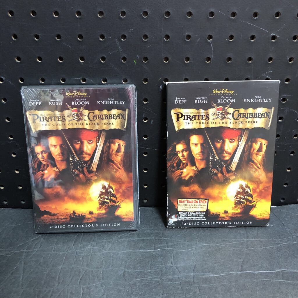 Pirates of the Caribbean The Curse of the Black Pearl 2-Disc Collector's Edition-Movie (NEW)
