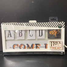 Load image into Gallery viewer, 106pc Marquee Love Halloween Lightbox Phrase Kit (NEW) (Heidi Swapp)
