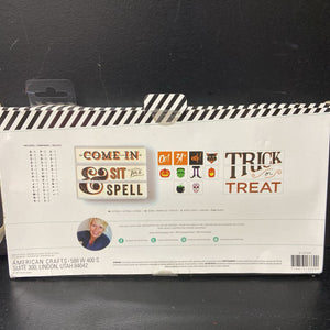 106pc Marquee Love Halloween Lightbox Phrase Kit (NEW) (Heidi Swapp)