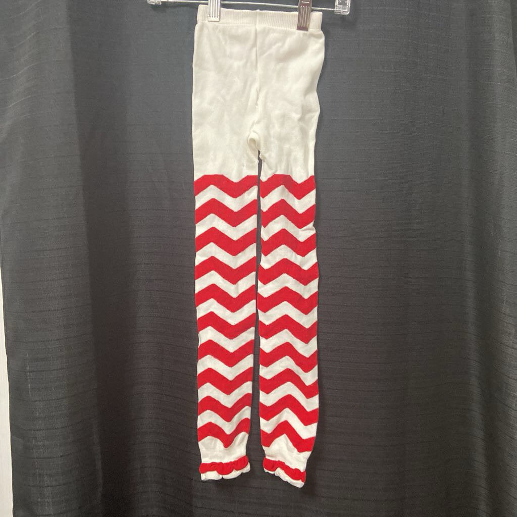 Girls Winter Chevron Tights