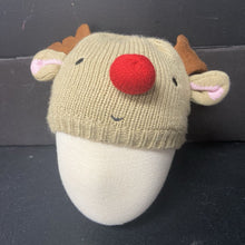 Load image into Gallery viewer, Boys Winter Reindeer Hat
