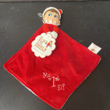 Load image into Gallery viewer, &quot;My 1st Elf&quot; Christmas Rattle Security Blanket (NEW)
