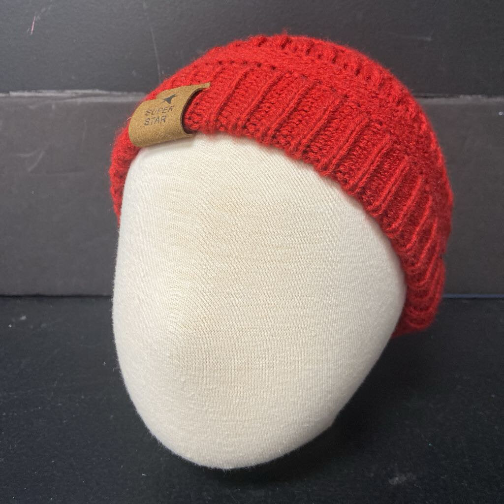 Girls Winter Knit Hat (Super Star)