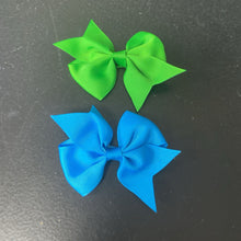 Load image into Gallery viewer, 2pk Solid Hairbow Clips
