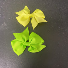 Load image into Gallery viewer, 2pk Solid Hairbow Clips
