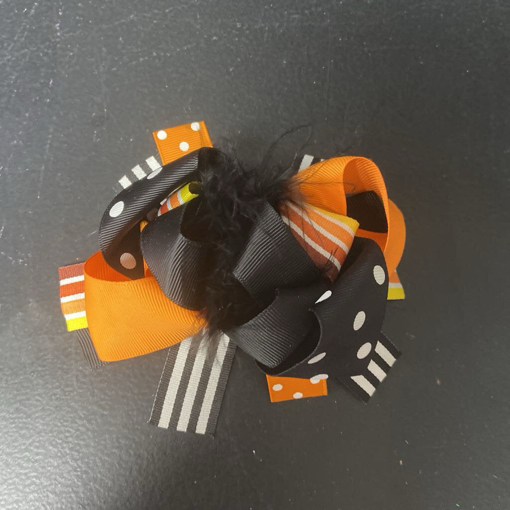 Halloween Hairbow Clip