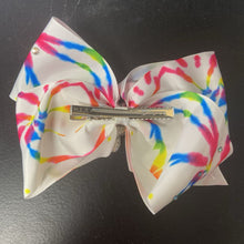 Load image into Gallery viewer, Tie Dye Hairbow Clip
