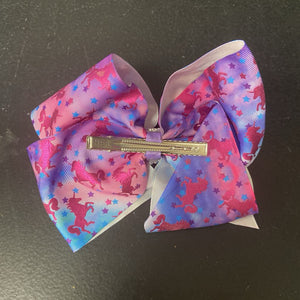 Unicorn Hairbow Clip