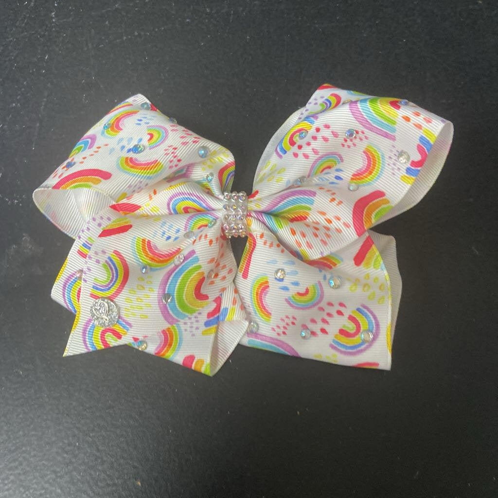 Rainbow Hairbow Clip