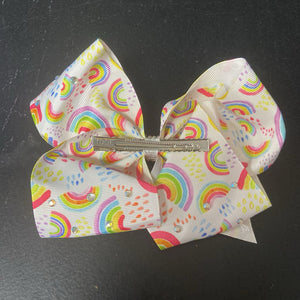 Rainbow Hairbow Clip