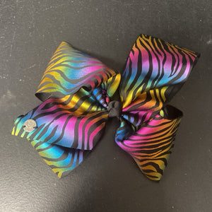 Zebra Hairbow Clip