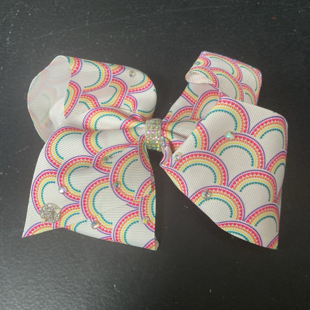 Rainbow Hairbow Clip