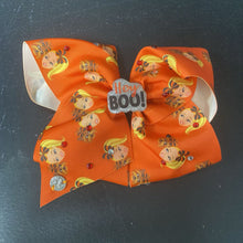 Load image into Gallery viewer, Jojo &amp; Dog Halloween Hairbow Clip
