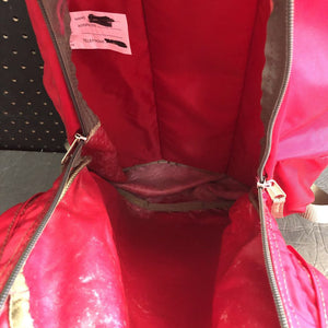 "GCV" Monogrammed School Backpack Bag