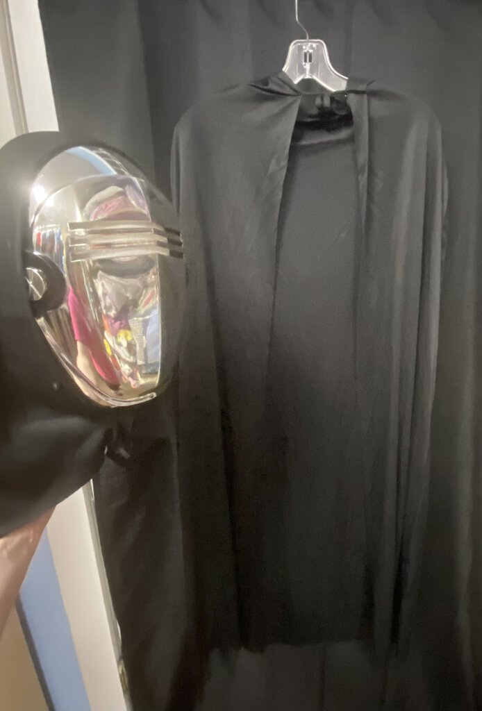 Mask & Cape Halloween Costume