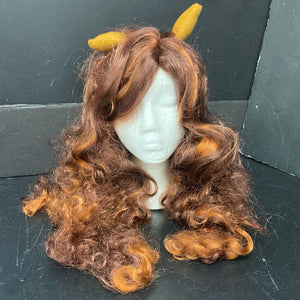 Clawdeen Wolf Growlicious Halloween Costume Wig