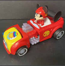 Load image into Gallery viewer, Mickey&#39;s Transforming Hot Rod Race Car Battery Operated
