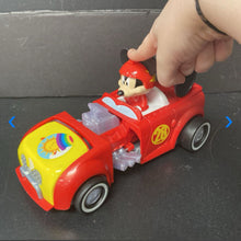 Load image into Gallery viewer, Mickey&#39;s Transforming Hot Rod Race Car Battery Operated
