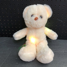 Load image into Gallery viewer, Light Up Bear Plush Battery Operated
