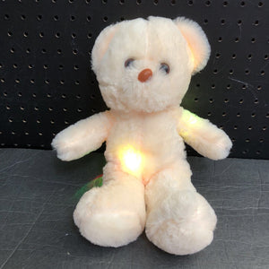 Light Up Bear Plush Battery Operated